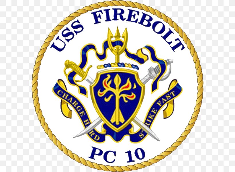 United States Navy USS Shamal USS Firebolt USS Zephyr, PNG, 600x600px, United States, Area, Badge, Brand, Crest Download Free
