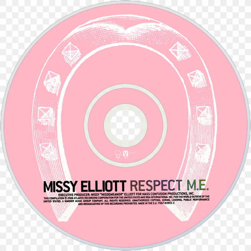 Compact Disc Respect M.E. Pink M, PNG, 1000x1000px, Compact Disc, Brand, Dvd, Magenta, Missy Elliott Download Free
