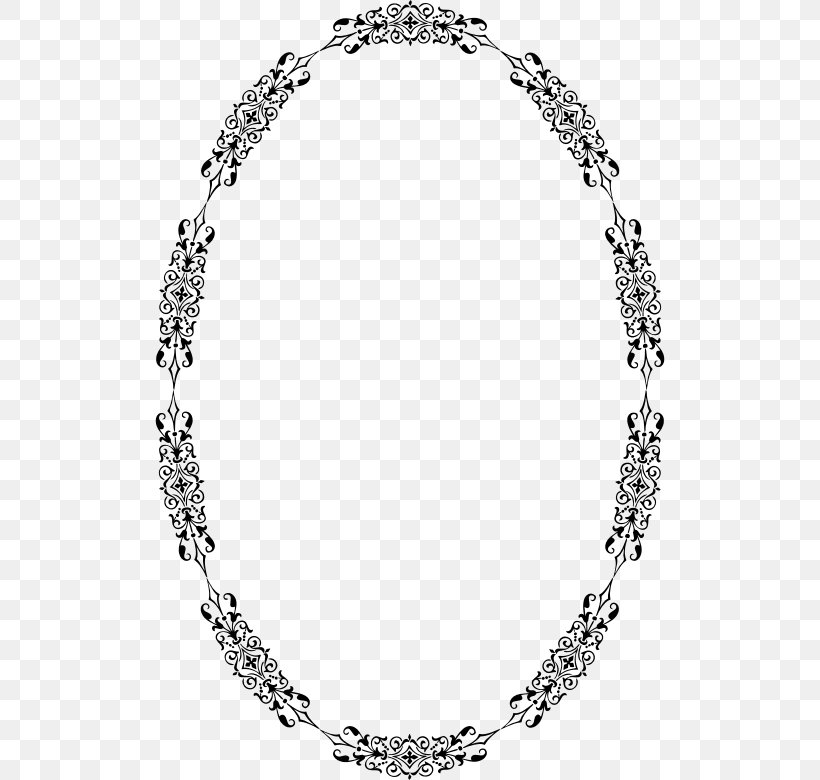 Decorative Arts Picture Frames Clip Art, PNG, 510x780px, Decorative Arts, Art, Black And White, Body Jewelry, Chain Download Free