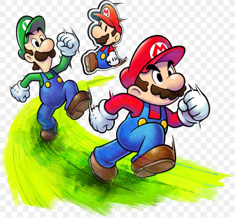 Mario & Luigi: Paper Jam Mario & Luigi: Superstar Saga Mario Bros. Paper Mario, PNG, 1290x1199px, Mario Luigi Paper Jam, Art, Ball, Cartoon, Fiction Download Free
