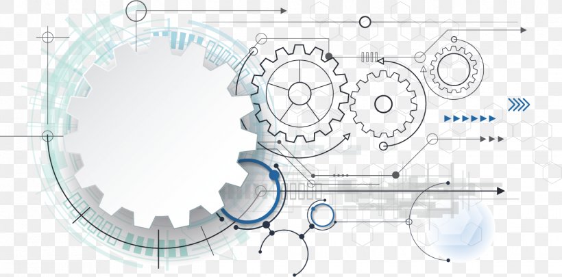 Gear Technology Illustration, PNG, 1425x704px, Gear, Blueprint, Diagram, Drawing, Engineering Download Free