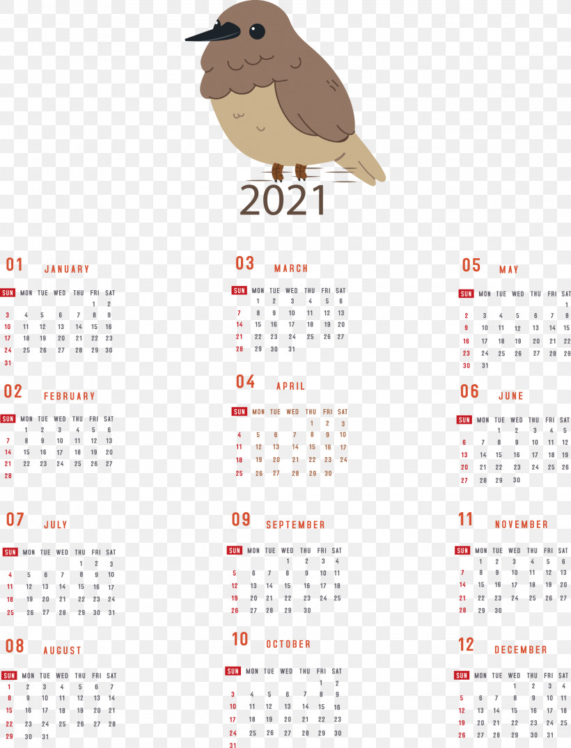 Printable 2021 Yearly Calendar 2021 Yearly Calendar, PNG, 2287x3000px, 2021 Yearly Calendar, Calendar System, Meter Download Free