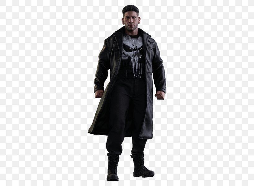 Punisher Hot Toys Limited Action & Toy Figures 1:6 Scale Modeling, PNG, 600x600px, 16 Scale Modeling, Punisher, Action Figure, Action Toy Figures, Coat Download Free