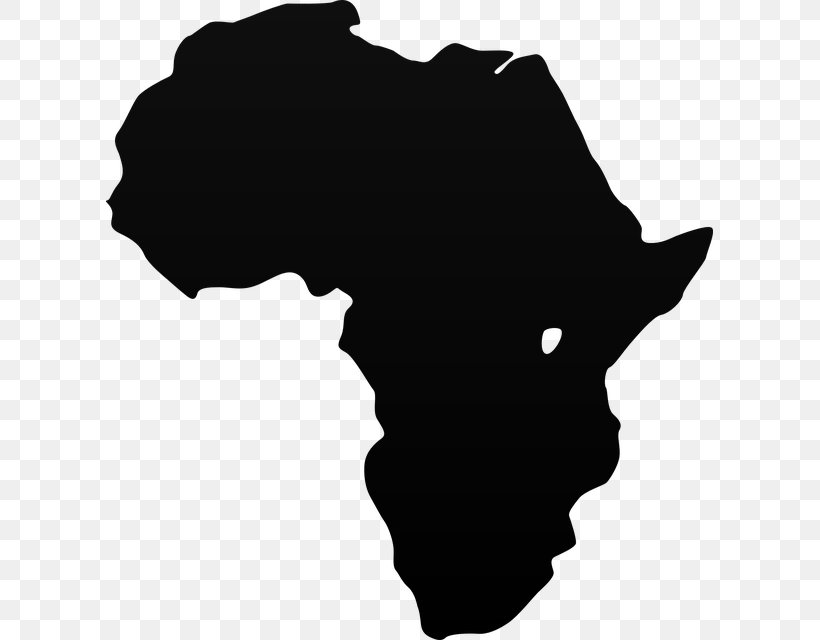 Africa World Map, PNG, 607x640px, Africa, Black, Black And White, Blank Map, Border Download Free