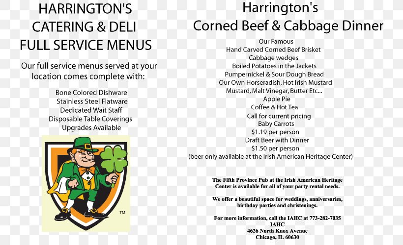 Harrington's Catering & Deli Delicatessen Restaurant Food, PNG, 740x500px, Delicatessen, Area, Bar, Catering, Chicago Download Free