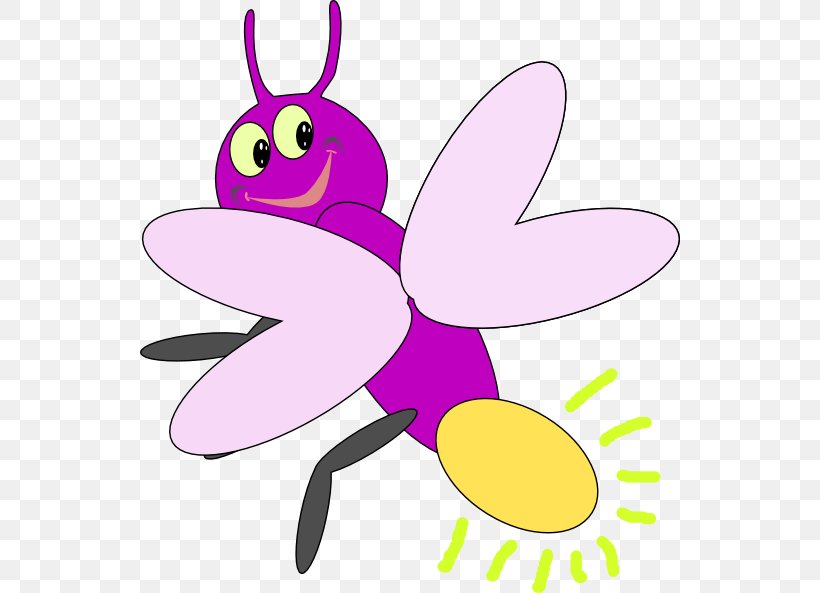 Firefly Clip Art, PNG, 540x593px, Firefly, Art, Artwork, Butterfly, Cartoon Download Free