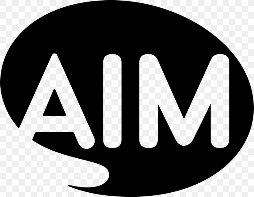 AIM Instant Messaging AOL Mail Message, PNG, 982x764px, Aim, Aol, Aol Mail, Area, Black And White Download Free