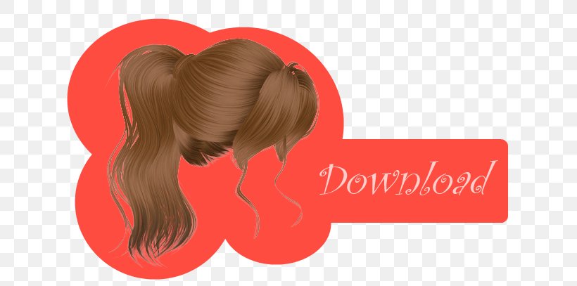 Ponytail Hair Model Bangs Braid, PNG, 640x407px, Watercolor, Cartoon, Flower, Frame, Heart Download Free