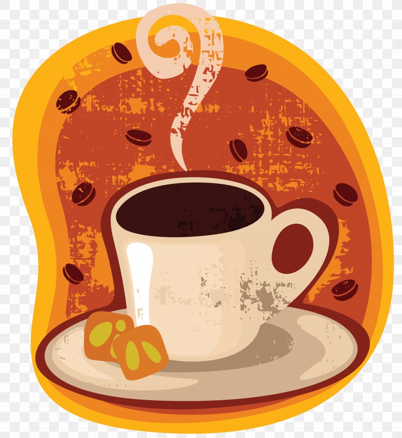 Coffee Cup Cafe Clip Art, PNG, 6885x7500px, Coffee, Animation, Cafe, Caffeine, Cartoon Download Free