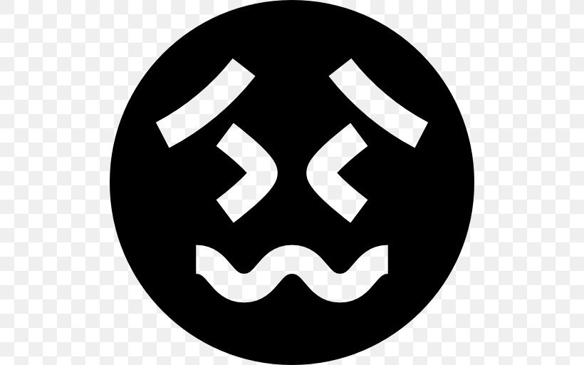 Emoticon Symbol Clip Art, PNG, 512x512px, Emoticon, Avatar, Black And White, Emoji, Feeling Download Free