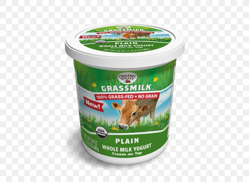 Milk Organic Food Yoghurt Cream Organic Valley, PNG, 600x600px, Milk, Cream, Creamery, Dairy Product, Dairy Products Download Free