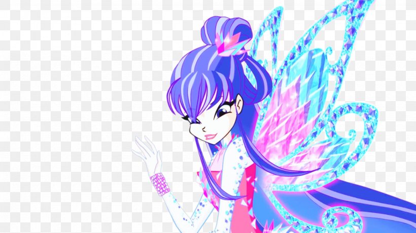 Musa Tecna Fairy Winx Club, PNG, 1024x576px, Watercolor, Cartoon, Flower, Frame, Heart Download Free