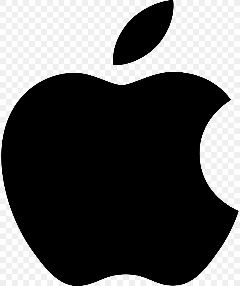 Apple Logo Vector Graphics Image, PNG, 812x980px, Apple, Apple Music, Apple Tv, Black, Black And White Download Free