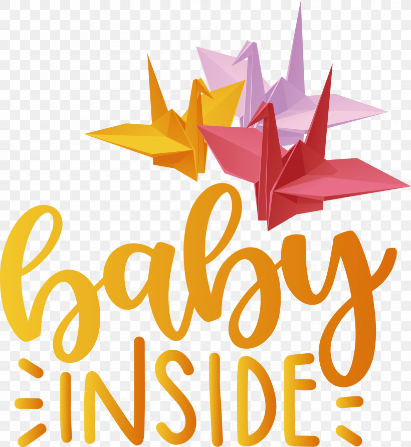 Baby Inside, PNG, 2756x3000px, Paper, Biology, Cranes, Creativity, Leaf Download Free