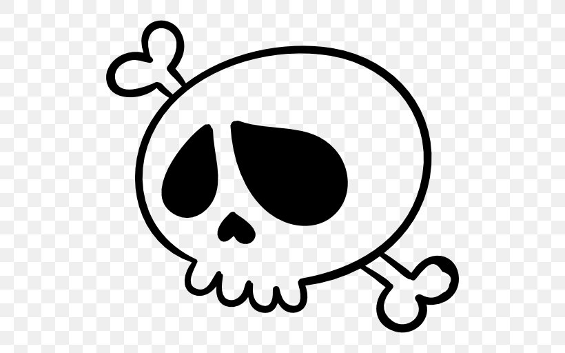 Clip Art, PNG, 512x512px, Skull, Area, Black, Black And White, Bone Download Free