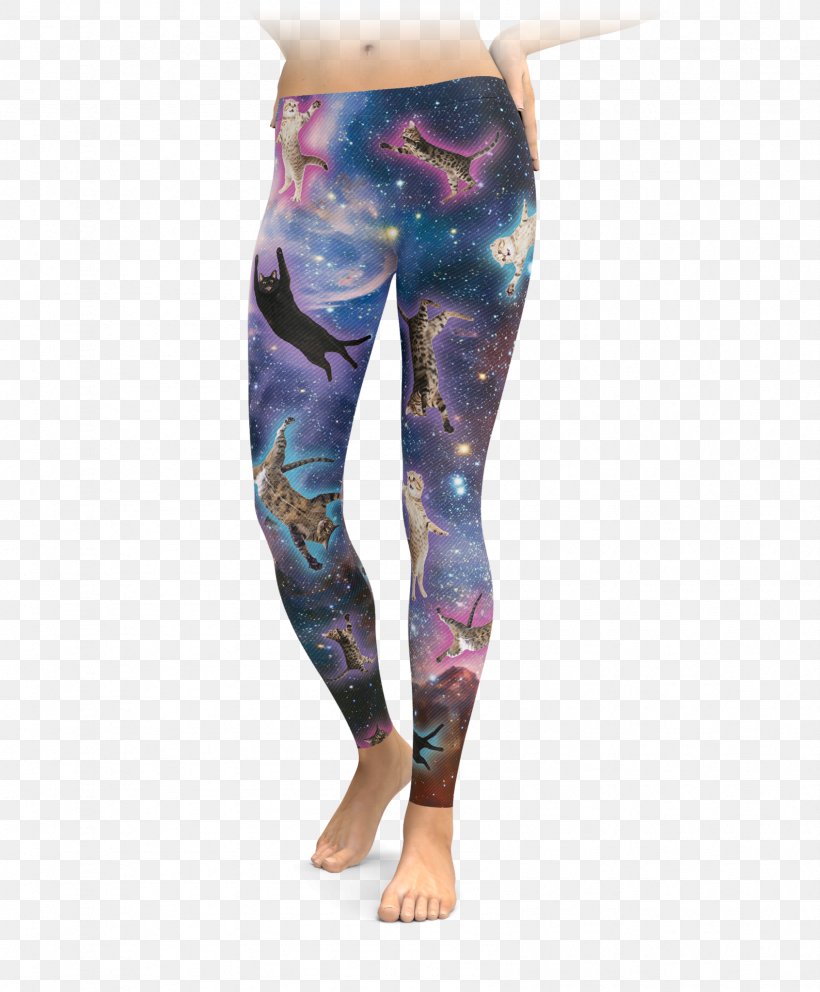 Leggings Cat Yoga Pants Hoodie Tights, PNG, 1692x2048px, Watercolor, Cartoon, Flower, Frame, Heart Download Free