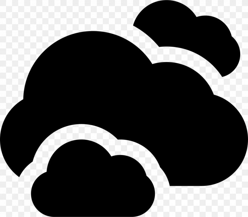 Cloud Download Clip Art, PNG, 980x858px, Cloud, Black, Black And White, Heart, Monochrome Photography Download Free