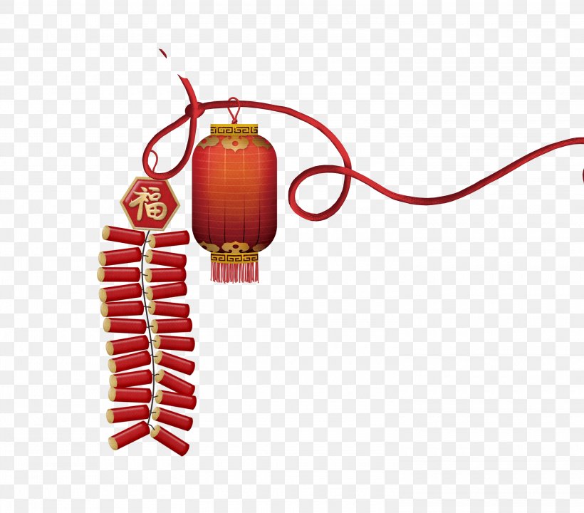 Firecracker Chinese New Year Fireworks Image Festival, PNG, 3000x2635px, Firecracker, Chinese New Year, Christmas Decoration, Christmas Ornament, Diwali Download Free