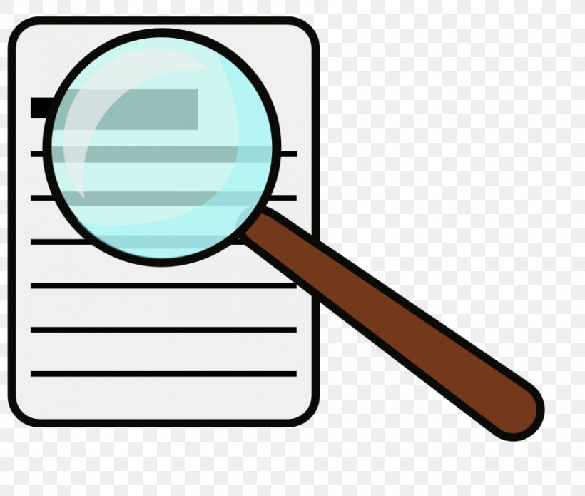 Magnifying Glass Detective Clip Art, PNG, 880x746px, Magnifying Glass, Area, Detective, Document, Drawing Download Free