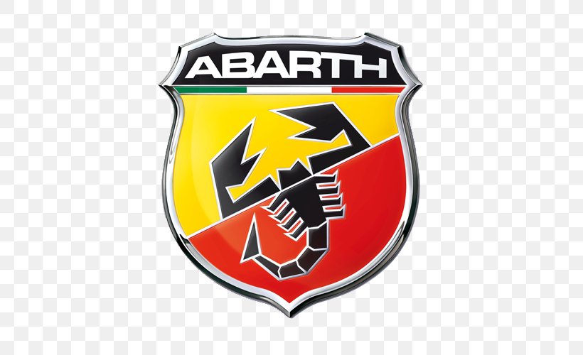Abarth Fiat 500 Car Fiat Automobiles, PNG, 500x500px, Abarth, Abarth 124 Rally, Badge, Brand, Car Download Free