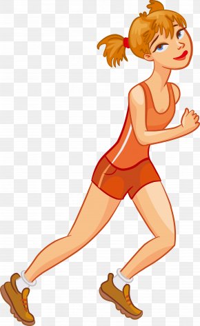 Cartoon Person Running Images, Cartoon Person Running Transparent PNG, Free  download