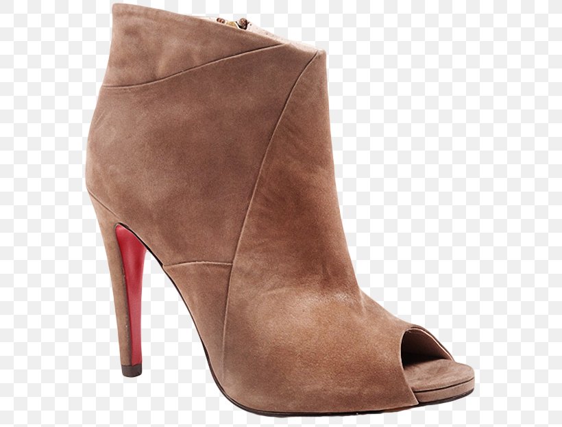 Suede Boot Shoe Leather Clothing, PNG, 585x624px, Suede, Artificial Leather, Basic Pump, Beige, Boot Download Free