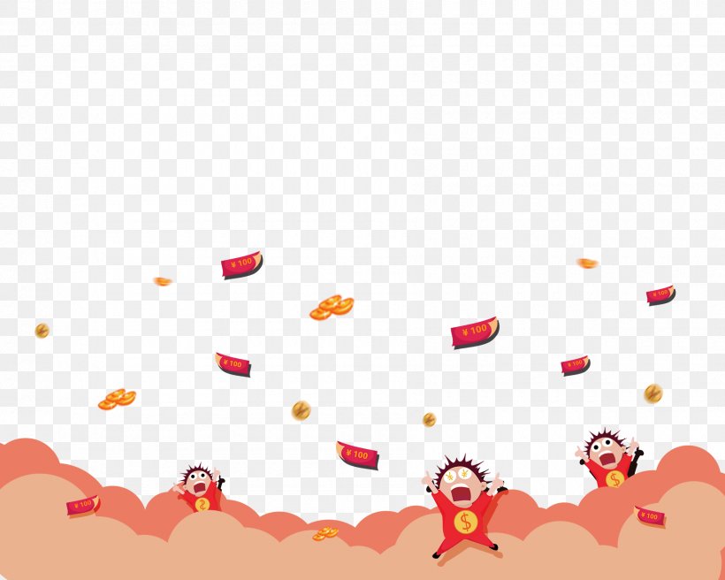 Child Red Envelope Cartoon, PNG, 1800x1440px, Child, Area, Blue, Cartoon, Color Download Free