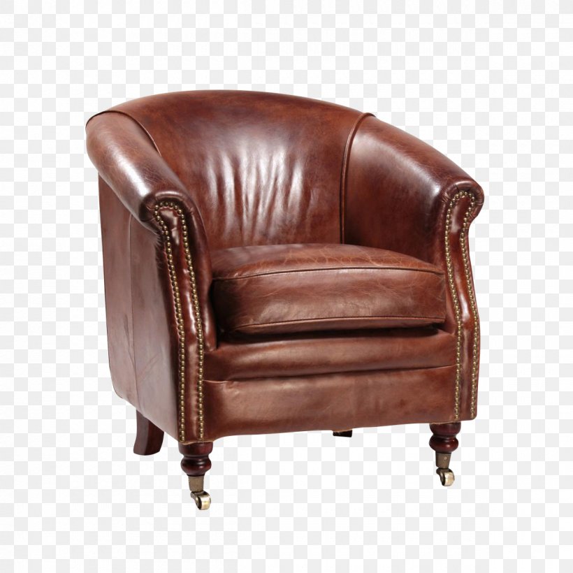 Club Chair Couch Leather Recliner, PNG, 1200x1200px, Club Chair, Bonded Leather, Brown, Chair, Couch Download Free