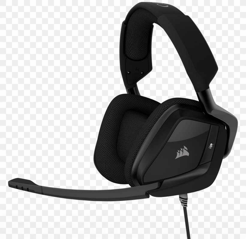 Corsair VOID PRO RGB 7.1 Surround Sound Headset USB, PNG, 1800x1751px, 71 Surround Sound, Corsair Void Pro Rgb, Audio, Audio Equipment, Black Download Free