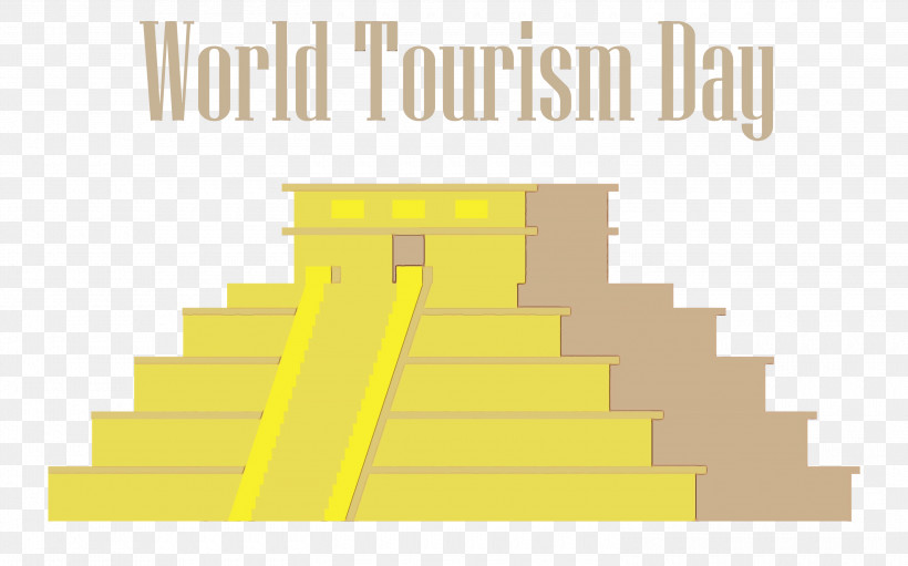 Diagram Yellow Font Line Material, PNG, 3000x1871px, World Tourism Day, Diagram, Geometry, Line, Material Download Free