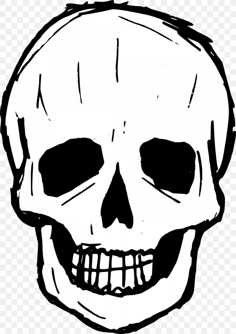 Skull Drawing Clip Art, PNG, 1093x1548px, Skull, Black And White, Bone, Can Stock Photo, Drawing Download Free