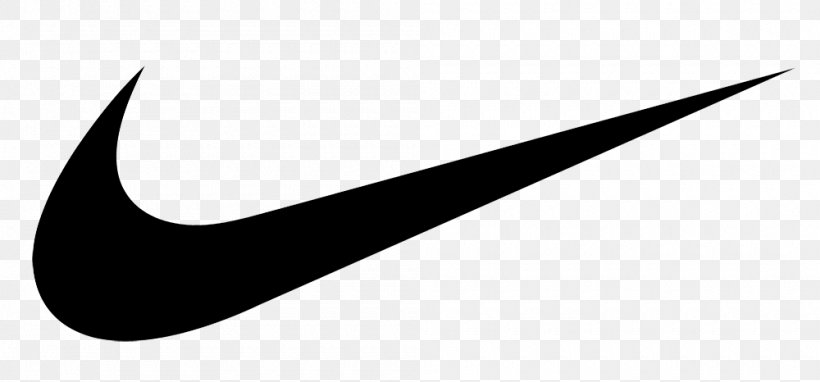 Swoosh Nike Barbershop Logo Converse, PNG, 1000x466px, Swoosh, Black And White, Brand, Carolyn Davidson, Converse Download Free