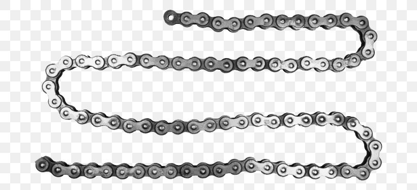 Chainsaw Chain Drive Clip Art, PNG, 760x373px, Chain, Bicycle, Black And White, Body Jewelry, Bracelet Download Free