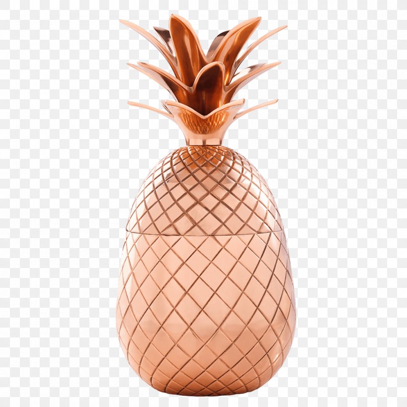 Copper Cocktail Shot Glasses Pineapple Tumbler, PNG, 1000x1000px, Copper, Ananas, Artifact, Box, Brass Download Free