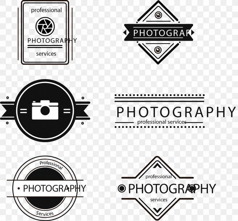 Vector Hand Drawn Retro Icon, PNG, 1201x1115px, Photography, Black And White, Brand, Label, Logo Download Free