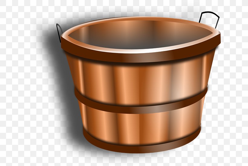 Bucket Clip Art, PNG, 640x550px, Bucket, Bucket And Spade, Cookware And Bakeware, Copper, Document Download Free