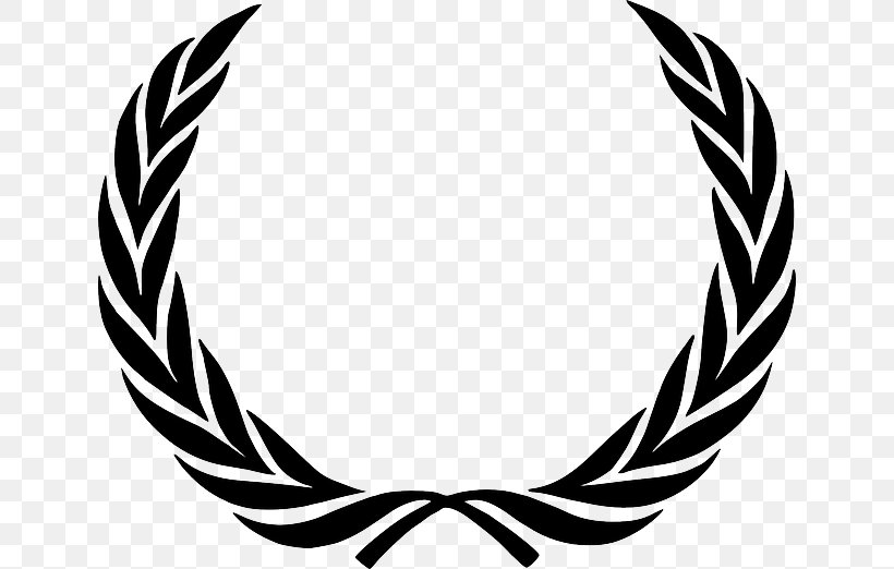 Clip Art Laurel Wreath Openclipart Vector Graphics, PNG, 640x522px, Laurel Wreath, Bay Laurel, Beak, Black And White, Clip Art Christmas Download Free