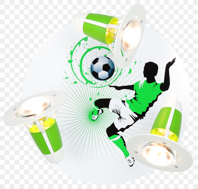 Football Green Light Lamp, PNG, 827x787px, Football, Ball, Goalkeeper, Green, Incandescent Light Bulb Download Free