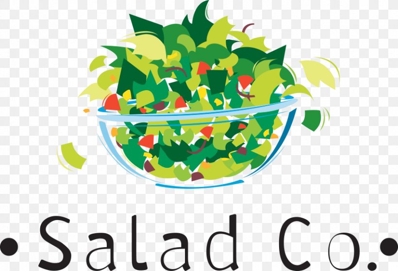 Logo Salad Vegetable Produce Fruit, PNG, 850x580px, Logo, Artwork, Brand, Flora, Floral Design Download Free