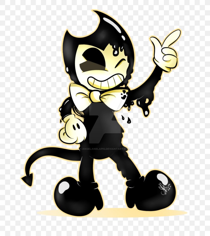 Bendy And The Ink Machine Fan Art Drawing Painting, PNG, 1024x1150px, Bendy And The Ink Machine, Art, Cartoon, Character, Deviantart Download Free