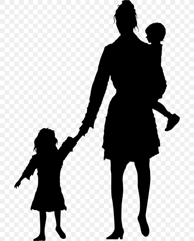 Clip Art Mother Child Infant Silhouette, PNG, 700x1018px, Mother, Baby Bottles, Blackandwhite, Child, Family Download Free