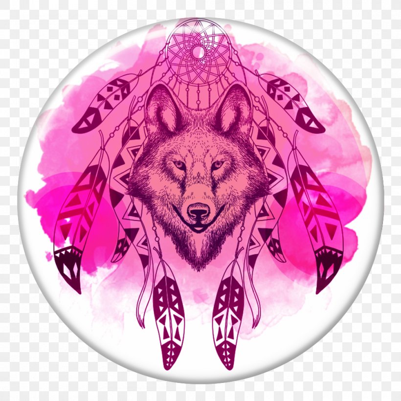 Dog Dreamcatcher Vector Graphics Drawing, PNG, 1000x1000px, Dog, Black Wolf, Canidae, Carnivore, Drawing Download Free