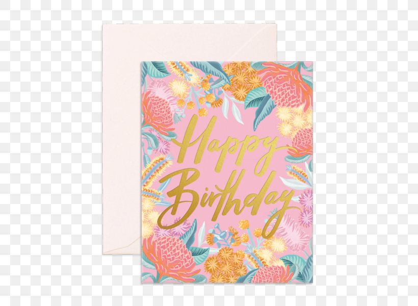 Greeting & Note Cards Birthday Gift Pink Olive Card Stock, PNG, 600x600px, Greeting Note Cards, Birthday, Card Stock, Color, Envelope Download Free