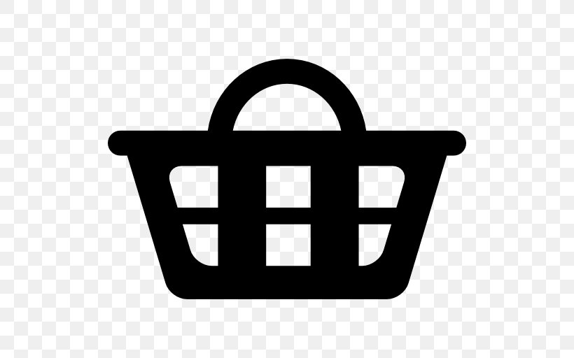 Shopping Basket, PNG, 512x512px, Symbol, At Sign, Basket, Black And White, Brand Download Free