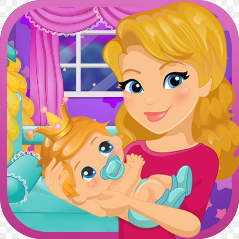 Baby Princess Cake Cooking Video Game Developer Android, PNG, 1024x1024px, 3d Computer Graphics, Video Game, Android, Art, Barbie Download Free