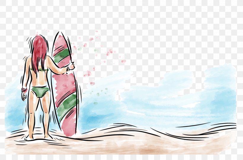 Car Surfing Euclidean Vector Surfboard, PNG, 1655x1088px, Watercolor Painting, Air Fresheners, Animation, Art, Drawing Download Free