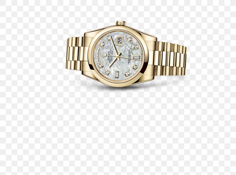 Rolex Datejust Rolex GMT Master II Rolex Day-Date Watch, PNG, 610x610px, Rolex Datejust, Automatic Watch, Brand, Clock, Gold Download Free