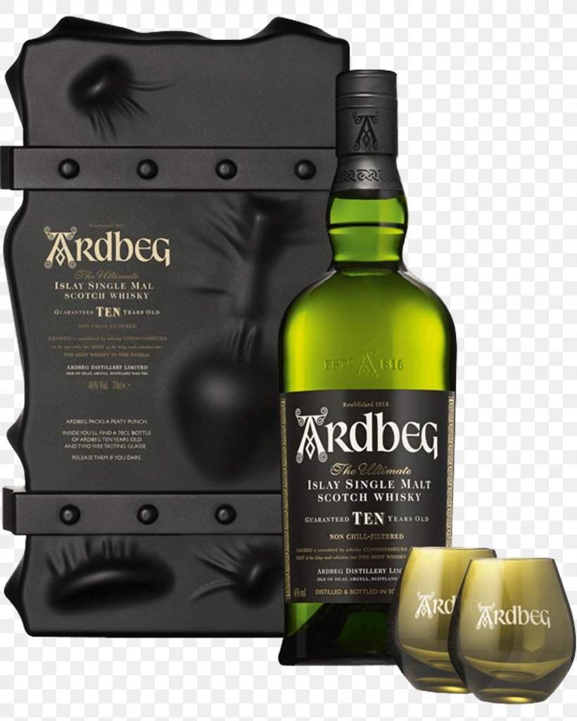 Ardbeg Whiskey Single Malt Whisky Scotch Whisky Loch Uigeadail, PNG, 1600x2000px, Ardbeg, Aberlour Distillery, Alcoholic Beverage, Benriach Distillery, Bottle Download Free
