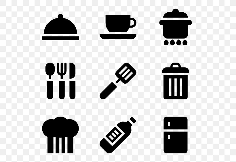 Kitchen Clip Art, PNG, 600x564px, Kitchen, Black, Black And White, Brand, Container Download Free