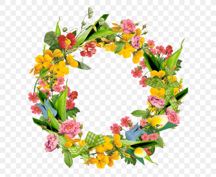 Wreath Flower Kupala Night Clip Art, PNG, 650x672px, Wreath, Christmas, Cut Flowers, Decor, Easter Download Free